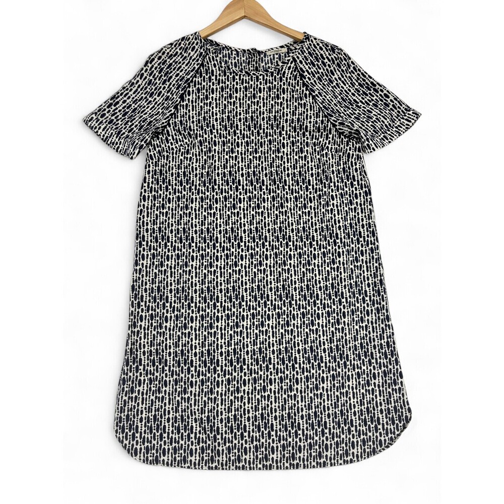 LC Waikiki Black &‎ White Print Midi Dress Size M (38)